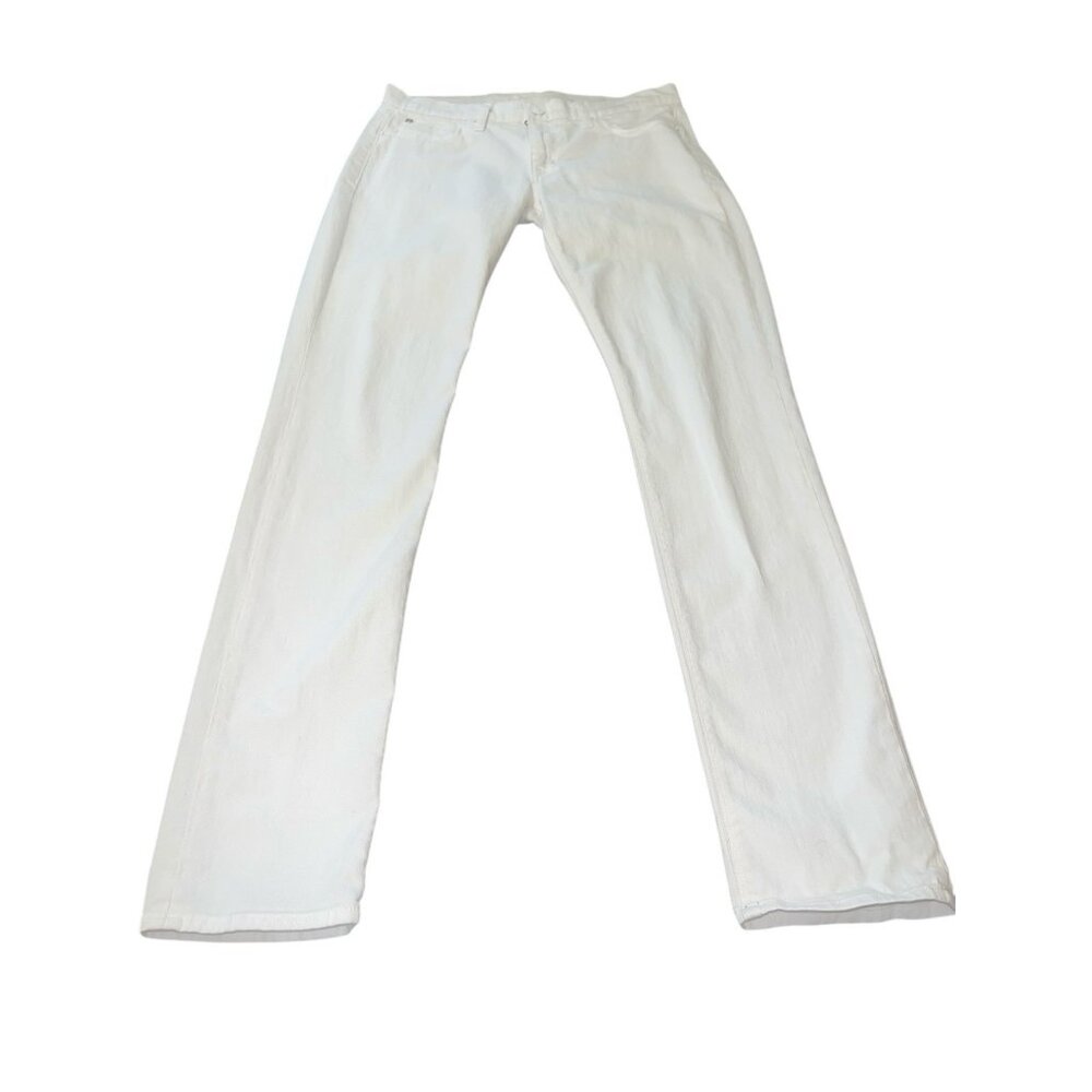 HUDSON Women's Size 28 Waist White Skinny Ankle Jeans